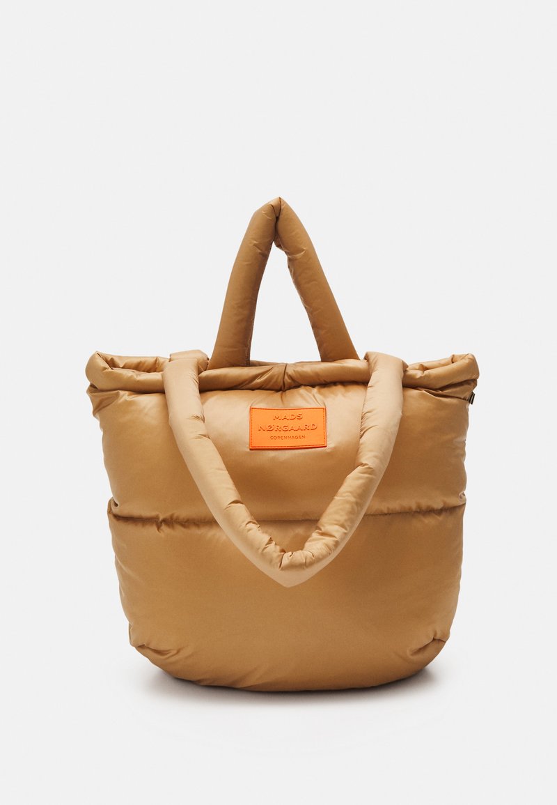 Mads Nørgaard DREAMY PILLOW Shopping Bag iced coffee/tan Zalando.at