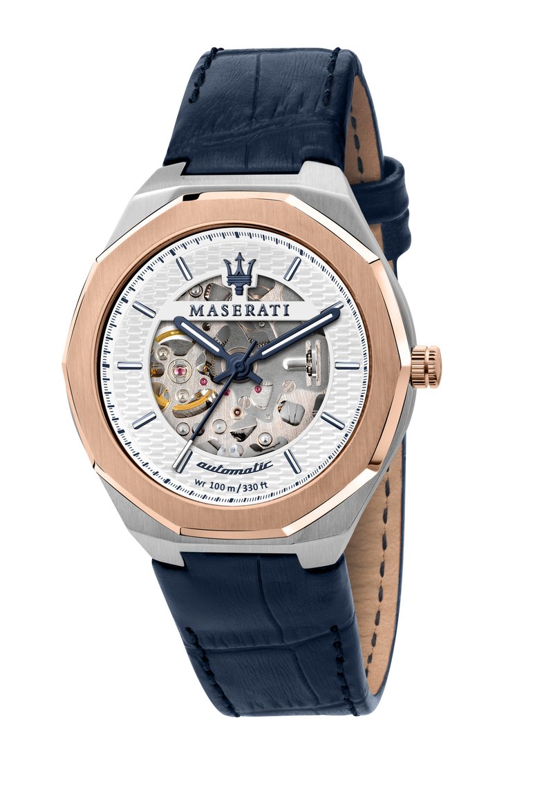 Herren Analoguhren | Maserati AUTOMATIKUHR STILE Uhr blau/silber/dunkelblau - RM87080 Herren Analoguhren | Maserati AUTOMATIKUHR STILE Uhr blau/silber/dunkelblau - RM87080