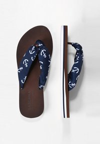 LASCANA ZEHENTRENNER - Allassandaalit - blue