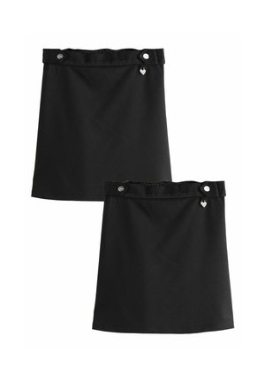 Clarks REGULAR FIT - PULL-ON PONTE SCHOOL 2 PACK - A-lijn rok - black