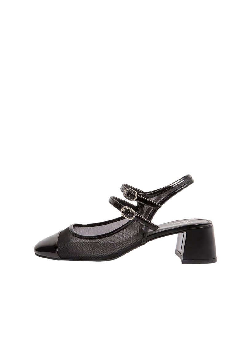 Friends Like These REGULAR FIT - BLOCK  TOECAP DOUBLE  MARY JANE COURTS . - Klassikalised kontsakingad - black