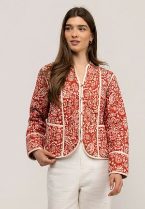 El Ganso, CHAQUETA REBECCA ESTAMPADO - Chaqueta de entretiempo - rojo