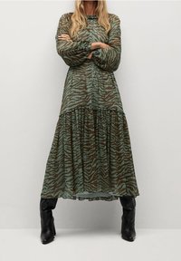 Mango Denní šaty - khaki