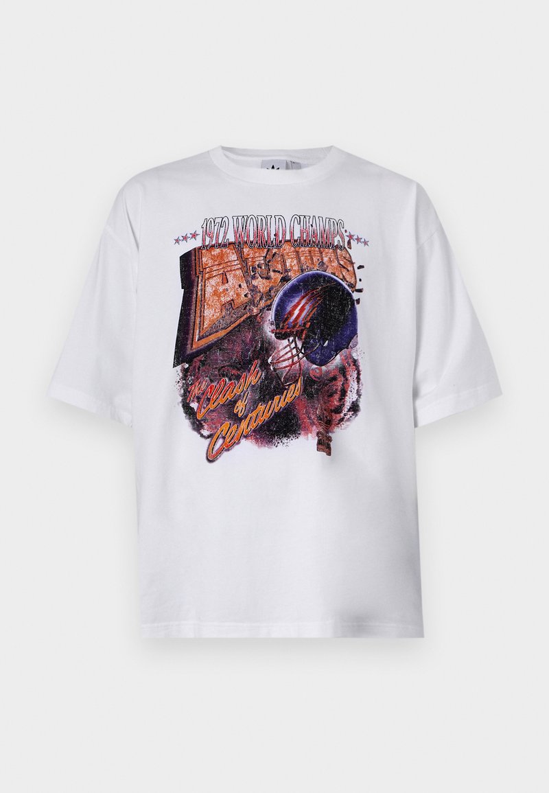 adidas Originals T-shirt print wit adidas Originals T-shirt print wit