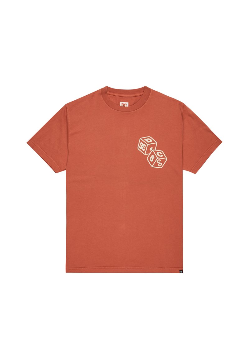 DC Shoes T-shirt print oranje DC Shoes T-shirt print oranje