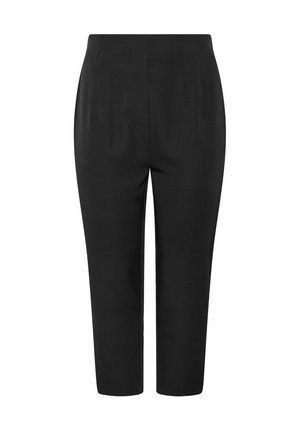 Yours Clothing, PLUS SIZE SMART TROUSERS - Pantalones - black