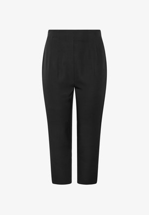 Yours Clothing, PLUS SIZE SMART TROUSERS - Stoffhose - black