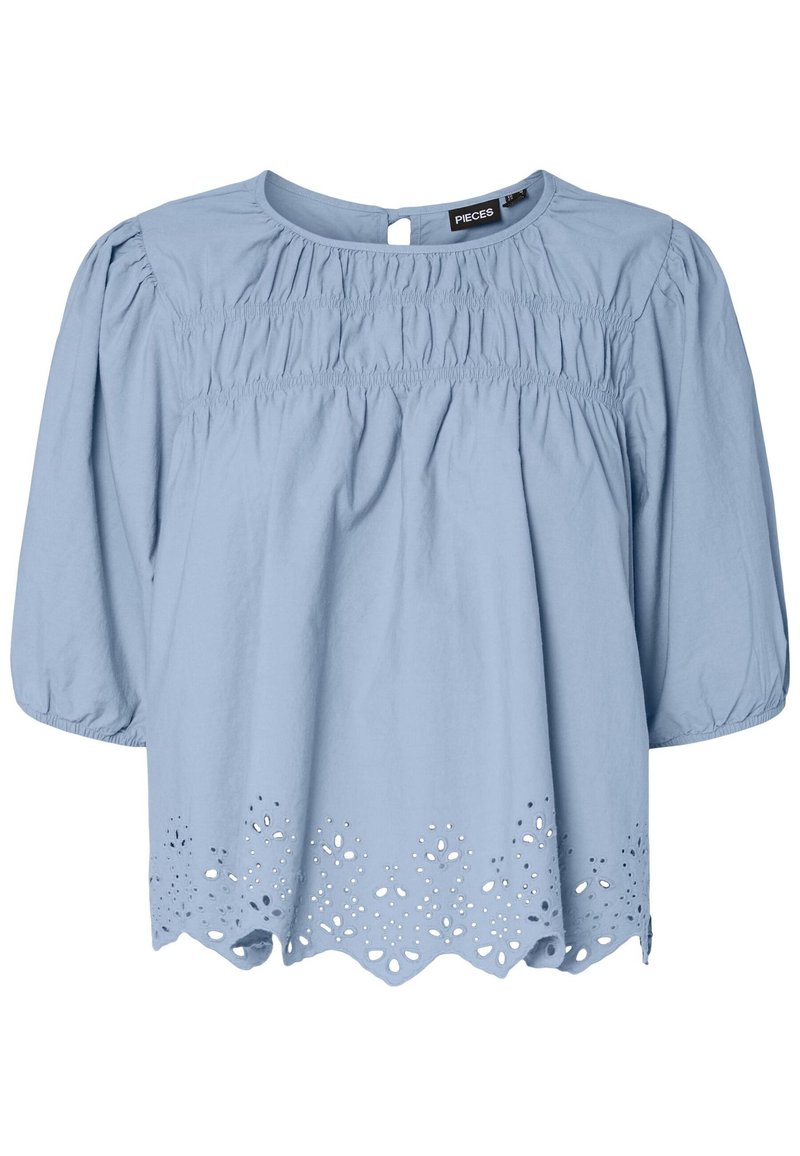 Pieces Blouse lichtblauw