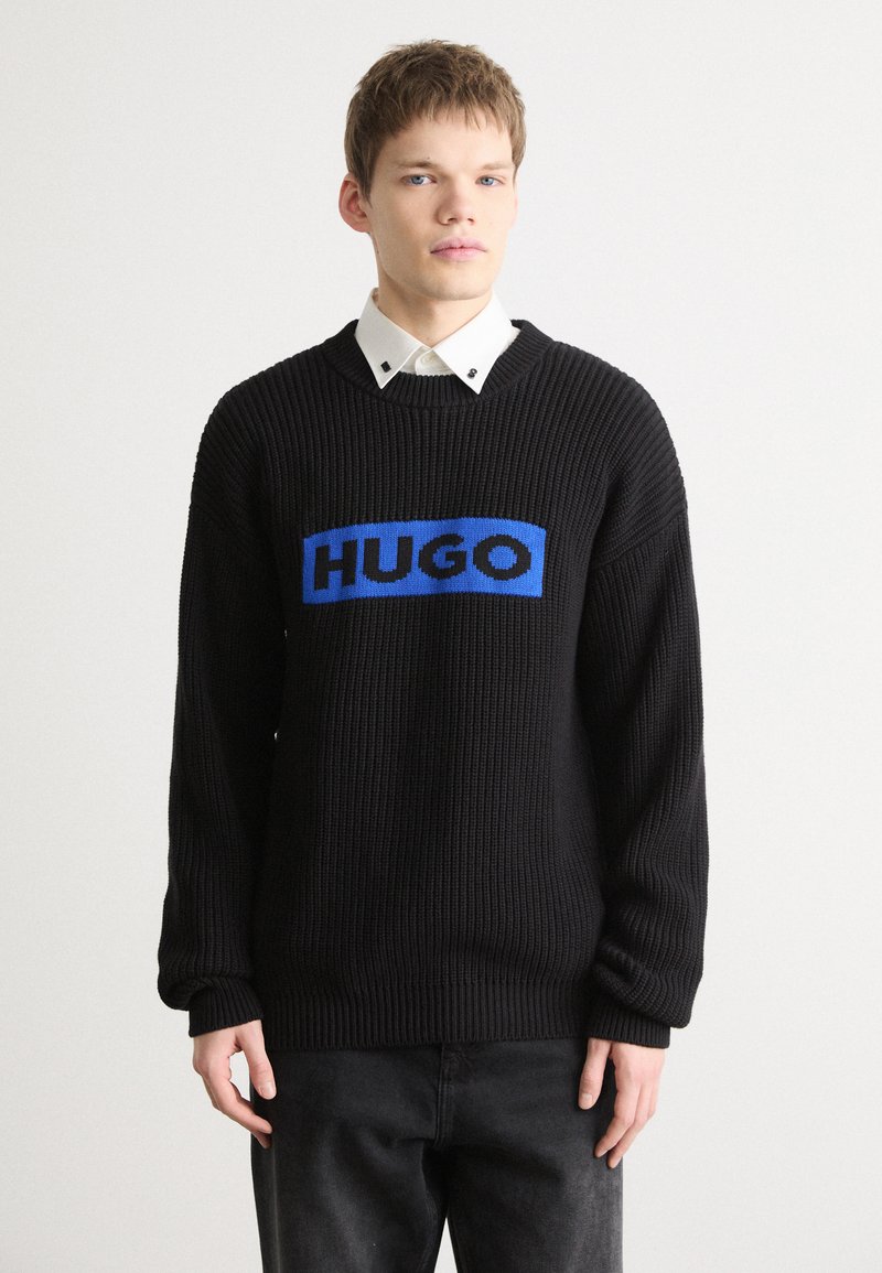 HUGO SEYLO - Strikkegenser - black