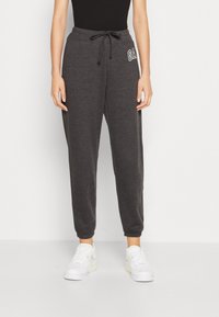 GAP - HERITAGE JOGGER - Tracksuit bottoms - heather charcoal Thumbnail Image 1