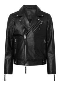 JACOB BIKER - Giacca di pelle - schwarz