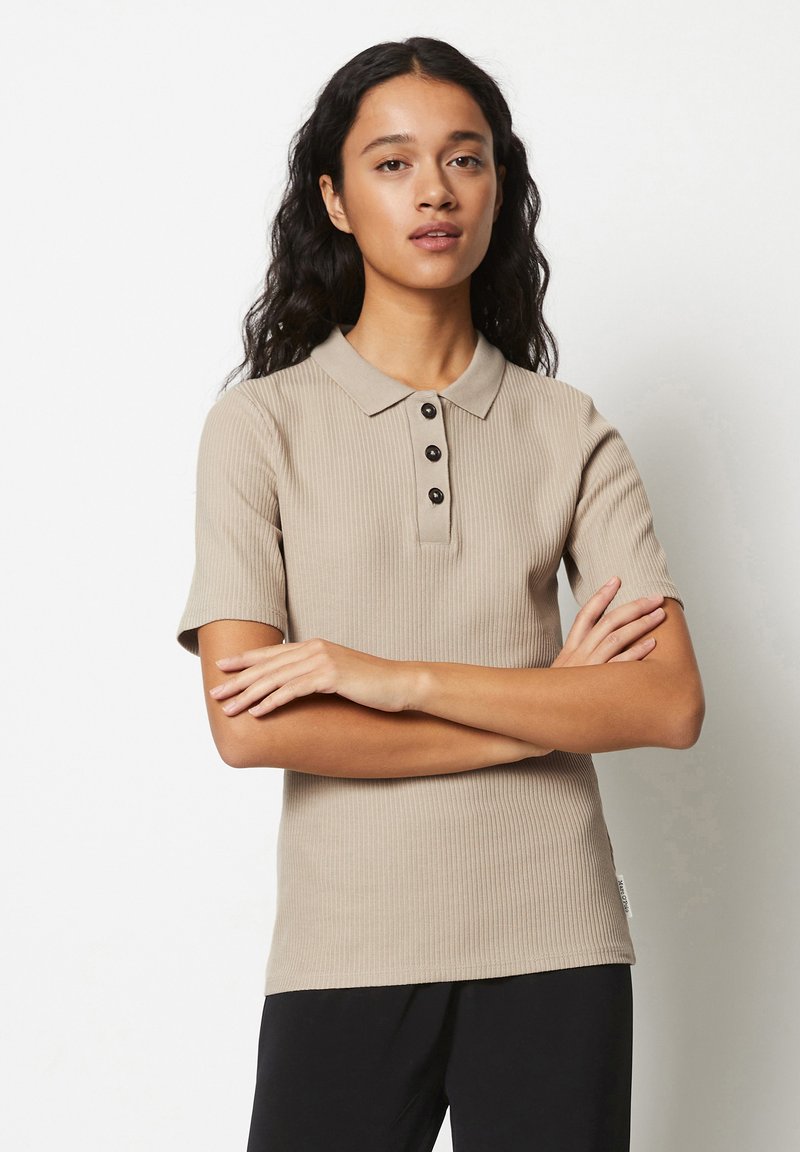 FCM-FR26ST3044J4 CREAM&BLUE POLO TOP main image 0