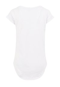 Weißes, kurzärmliges Hemd mit lockerer Passform und abgerundetem Saum. Hergestellt aus leichtem Stoff, hat es eine glatte Textur ohne sichtbare Muster.