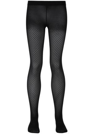 Calzedonia MÄDCHENSTRUMPFHOSE MIT KLASSISCHEM MOTIV - Collants - rombetti nero