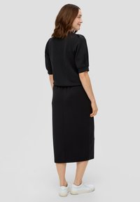 s.Oliver KURZARM - T-Shirt basic - schwarz