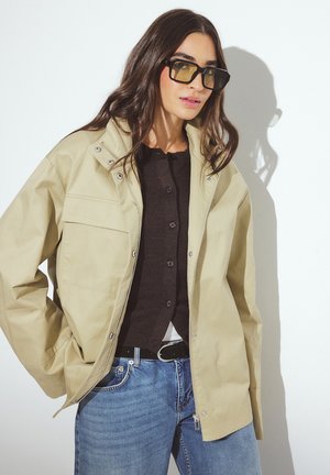 HIGH NECK - Let jakke / Sommerjakker - beige