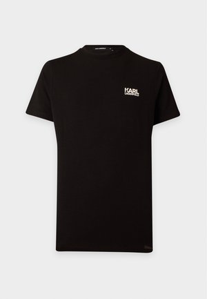 KARL LAGERFELD, Βασικό μπλουζάκι - black