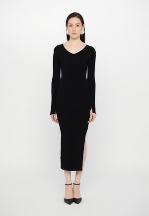 EDEL - Strickkleid - black