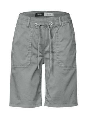 Cecil TWILL IM WASHED-LOOK - Shorts - grau