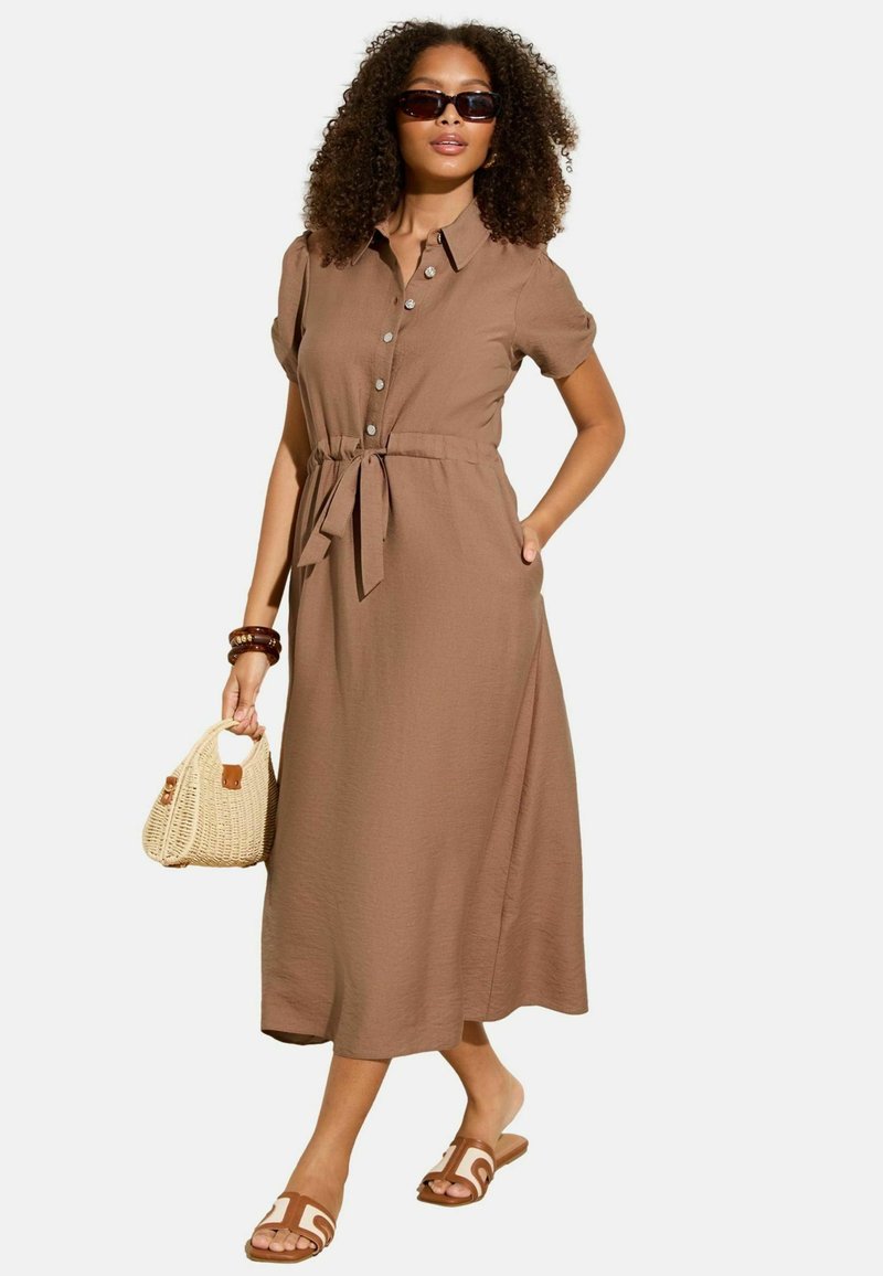 Friends Like These - Shirt dress - brown, Enlarge