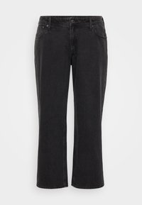 JJIEDDIE JJORIGINAL - Džínsy široké - black denim