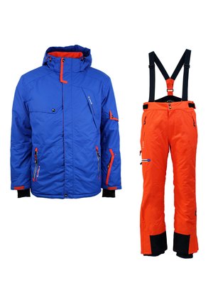 ENSEMBLE DE SET - Veste d'hiver - bleu orange