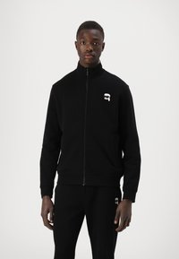 KARL LAGERFELD - Zip-up sweatshirt - black Thumbnail Image 1