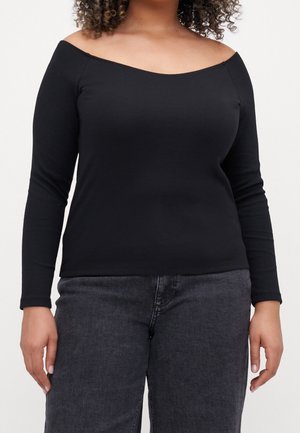 Camiseta de manga larga - black