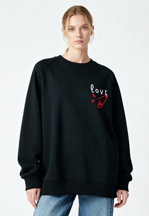 Sweatshirt - black