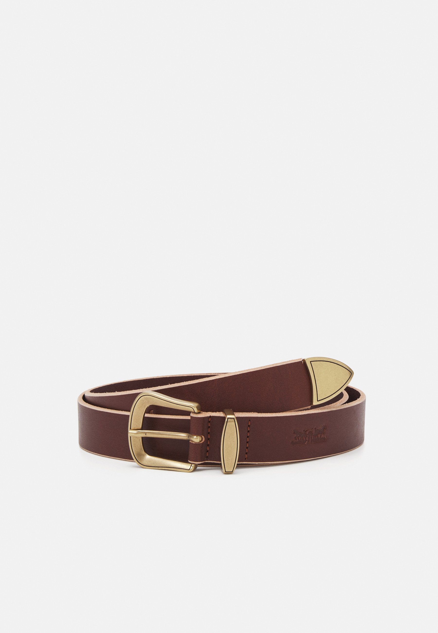 Buy Levis Men Brown Printed Leather Belt - Belts for Men 10331643 | Myntra