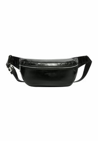 Liebeskind Berlin CHUDY PAPER TOUCH CRINKLE BELTBAG - Umhängetasche - black