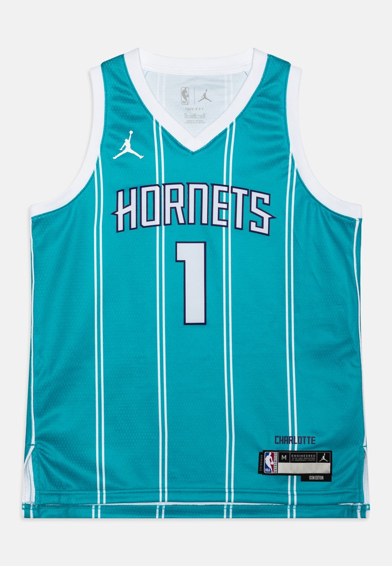 Nike Performance - NBA CHARLOTTE HORNETS BALL LAMELO BOYS ICON SWINGMAN UNISEX - Squadra - teal, Ingrandire