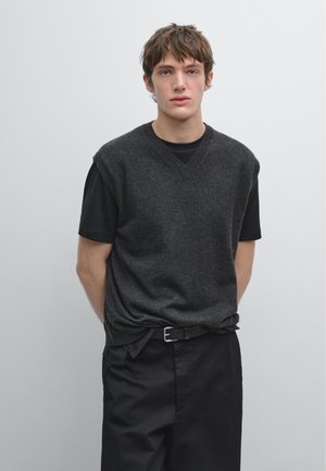 V-NECK  - Maglione - dark grey