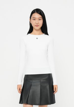 DASIIA - Top s dlhým rukávom - white