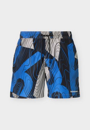 Peak Performance, GRAPHIC SWIM SHORTS - Short de bain - black/blue