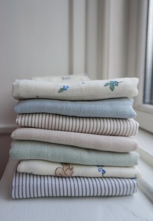 WASH CLOTH BLUEBERRIES UNISEX 4 PACK  - Manta de bebé - blueberries