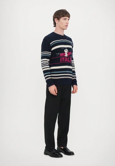 Iceberg MAGLIA GIROCOLLO - Strickpullover - blu classico
