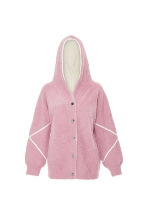 CO-BRANDED WITH POOMI - Fleecetakki - dunkelrosa