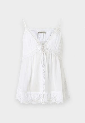 Abercrombie & Fitch, BELLA CAMI - Μπλούζα - white