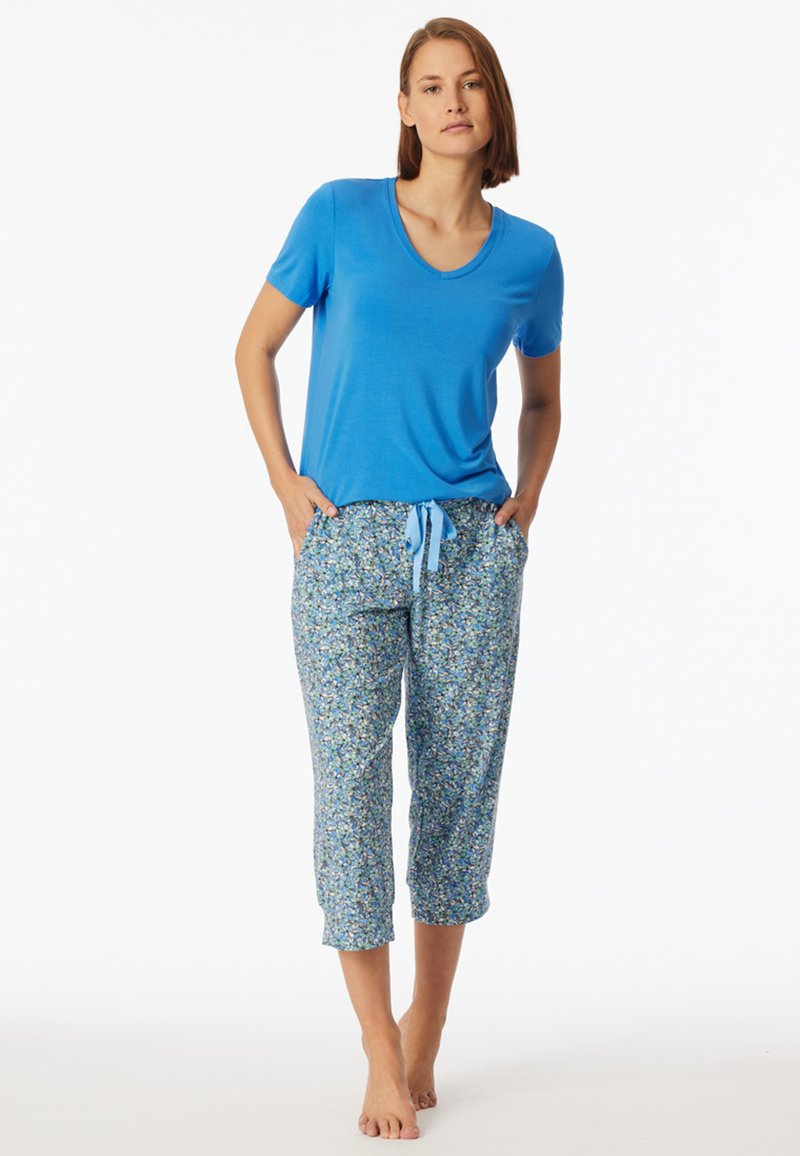 Schiesser Bermuda Schlafshort Pantalone Del Pigiama Donna - 13