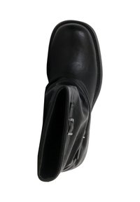 Super Mode BOUCLES BRIDES - Bottines de cowboy / motard - noir