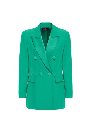 Luisa Spagnoli VEGETALE - Short coat - verde smeraldo