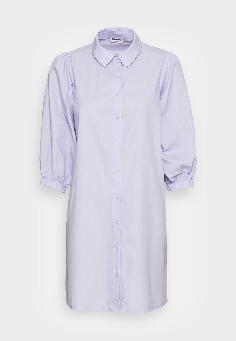 Damen Freizeitkleider | Noisy May NMVIOLET BUTTON DRESS Blusenkleid purple heather/flieder - BK98136 Damen Freizeitkleider | Noisy May NMVIOLET BUTTON DRESS Blusenkleid purple heather/flieder - BK98136