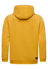 STONE HARBOUR BODO SHAIN - Felpa con cappuccio - mustard yellow