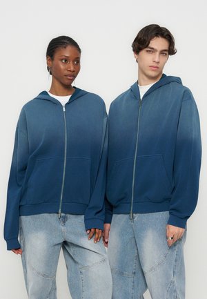 YOURTURN UNISEX - Mikina so zipsom - light blue