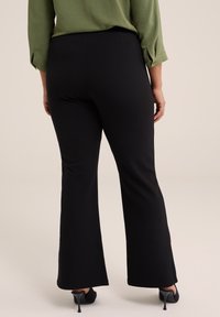 WE Fashion CURVE - Nadrágok - black