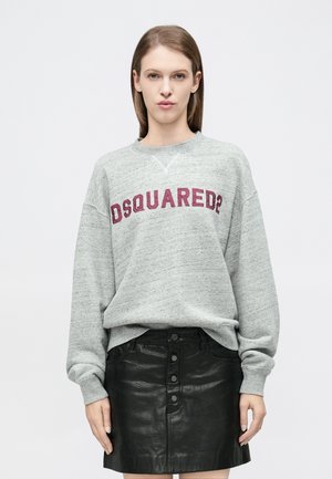 WIDE CREW NECK - Felpa - grey