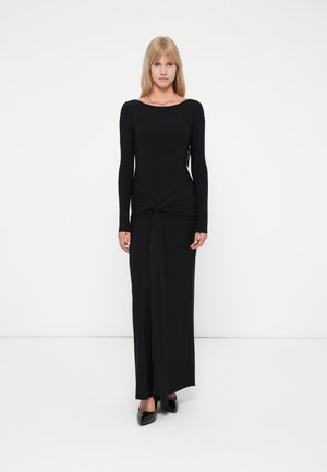 WINIFRED SLEEVE DRAPE - Rochie tip creion - black