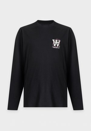 DOUBLE A BY WOOD WOOD, Блуза с дълги ръкави - black