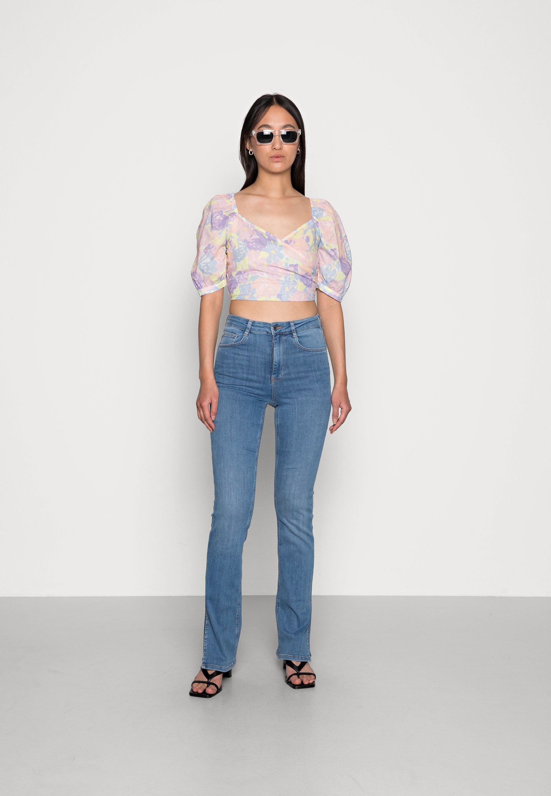 Gina Tricot MOLLY HIGHWAIST SLIT - Slim 